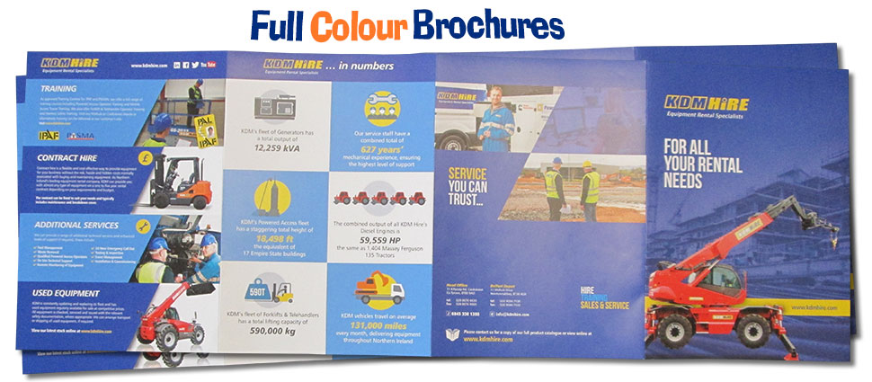 Full colour brochure